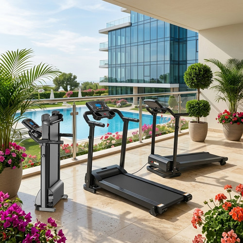 Electric treadmill with - electric, 9%