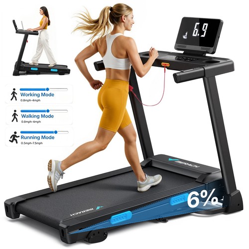 Merach 5mph quiet foldable - merach,