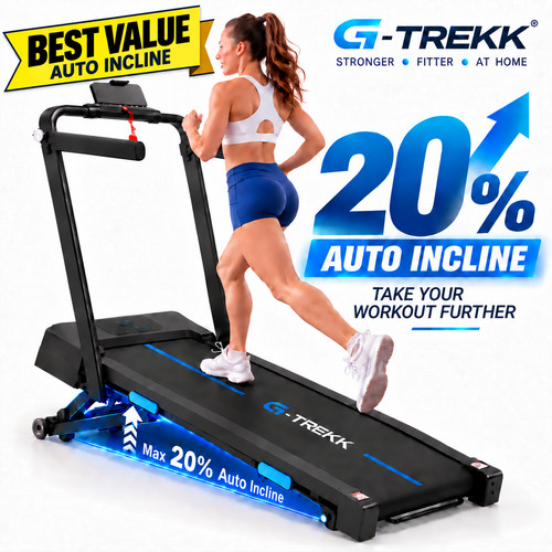 Trekk treadmill auto - treadmill, 20%
