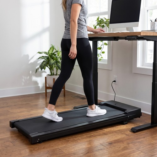 Under desk walking pad with - desk,